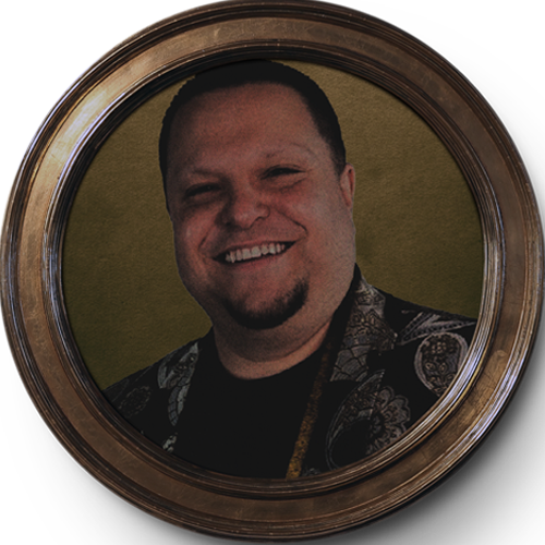 Illustrated portrait placeholder for Tim Chizmar
